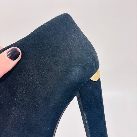 MICHAEL KORS Black suede ankle boots | Classic leather  | Size 6 * - Picture 8 of 12